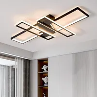 Ceiling Lights The Selling Chandlier Celling Light Fixtures Size L90CM RC Nordic Dimming Lamp Modern Multi Colored Ceil LED