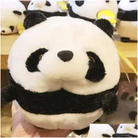 Фаршированные плюшевые животные 15 см мини -милые игрушки для панд