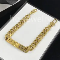 925 Sterling Silver Bracelet Unisex Designer Bracelets Luxury Cool Boy G Fashion Mens Women Men Chain Gift Couple Bracelets D2109164HL18