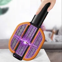 Pest Control New 2 In 1 Foldable USB Rechargeable Home Electric Shock Killer Lamp Smart Mosquito Repellent 0129
