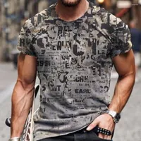Men's T Shirts 2023 Three-dimensional Graphic T-shirt Men's Fashion Casual Top Fun 3D Printing Summer O-neck Shirt Streetwear