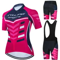 Mountain Bike Female Set Jersey Sportwear billiga grossistkläder Kvinna Kläder Kvinnscykel Shorts Set Z230130