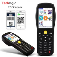 Techlogic X9 2D QR PDF417 Datametrix Wireless Barcode Scanner Handhold Terminal PDA Code Reader Inventory