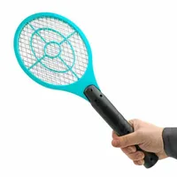 Electric Handheld Bug Zapper Insect Fly Swatter Racket Portable Mosquitos Killer Pest Control For household Bedroom Outdoor 0129
