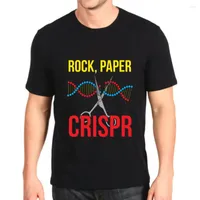 Men's T Shirts Fashion Printed Tshirt Rock Paper Crispr Top Mens Loose Customization Tees