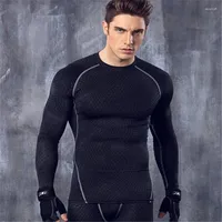 Men's T Shirts Fashion Clothing Long Sleeve Breathable Body Sculpting Clothes Short Tops Underwear
