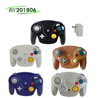 2.4Ghz Wireless Controller Game Gamepad For Nintendo Gamecube NGC Wii - Purple A