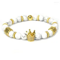 Bracelets Dropshiping 2023 Trendy Pave Lion Cross Dumbbell Helmet Buddha Charm Bracelet For Men Women Couple Bangles Jewelry Pulseiras