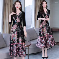 Ethnic Clothing 2023 Chinese Wedding Dress Women Improved Velvet Chongsam Traditional Party Qipao Elegant Oriental