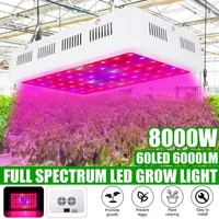 Grow Lights 2023 LED Light 8000W Waterproof Phytolamp Full Spectrum Mode Switch Veg Bloom Indoor Plant Growth Lamp