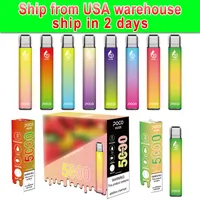 Original e cigarette Poco Huge Disposable Vape Prefilled 15ml Pod 5000 Puffs 650mah Mesh coil Type-C rechargeable disposbale vapes ship from united States