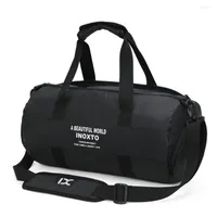 Outdoor Bags Gym Men Sports Fitness Pack Shoulder Sport Bag Women's Handbags Male Travel Polyester Waterproof Handbag Female