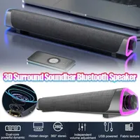 Combination Speakers Computer Speaker Bar Stereo Sound Subwoofer Bluetooth For Macbook Laptop Notebook PC Music Player Wired Loudspeaker