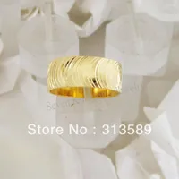 Wedding Rings YELLOW GOLD PLATED CARVED BAND 8MM ENGAGEMENT RING SZ6 7 8 9 10 11   