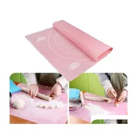 Baking Pastry Tools Nonstick Sile Mat Kneading Dough Sheet Pad With Scales Rolling Pasta Cooking Kitchen Accessories 2O94 Drop Del Dhp3I