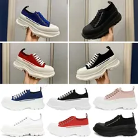 Designer QUEE Boots Fashion Casual Shoes Tread Slick Canvas Sneaker Arrivals Platform Shoes High Triple White Royal Pale Pink Wome