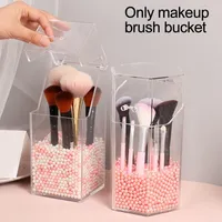 Storage Boxes Transparent Acrylic Cosmetic Organizer Makeup Brush Container Holder Lipstick Pencil Clear Box