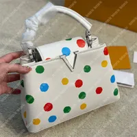 Luxus -Deigner -Handtaschen f￼r Frauen Mode -Designer Umh￤ngetasche Kapuziner Kowskin Original Leder Cross Lod Bags Handtasche Geldb￶rsen