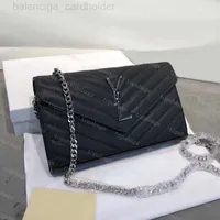 New Designer Shoulder Bags Women Luxury Clutch Cross Body Crossbody Bag Classic Chain Link Strap Luxurious Purse Card Holder Wallet