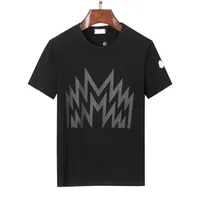 Модельер-дизайнер мужская футболка высокое качество женская геометрия Принт с коротки
