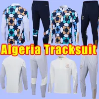 2022 Algeria Men Soccer tracksuits SLIMANI MAHREZ FEGHOULI BENNACER ATAL 2023 22 23 Football Shirts Long Sleeve camiseta de futbol training set adult men