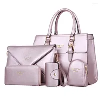 Evening Bags Korean Version Of Shoulder Bag Five-Piece Casual Diagonal Portable Child And Mother Purses Handbags Luxury Designer