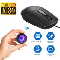 128GB memory WiFi Camera Wireless 1080P mouse Cameras Wireless IP Surveillance Camera for Home Security Monitor Video Recorder Nanny pinhole Cam PQ565