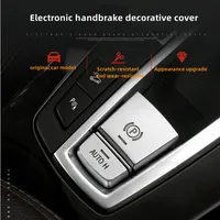 Kaufe Carbon Fiber Texture ABS Auto Schaltknauf Handbremse Schutz Trim  Abdeckung Zubehör Für BMW F30 F10 F20 F34 F07 x3 X4 X5