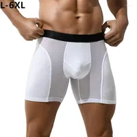 Men High Waisted Latex Body Fat Reducer Panties Tummy Control
