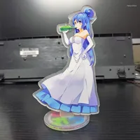 20cm filme konosuba megumin aqua anime figura bênção de deus sobre