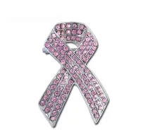 Official Pink Ribbon Breast Cancer Awareness Lapel Pin (1 Pin) 