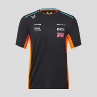 Camiseta de moda masculina 23 Última F1 Formula uno Racing McLaren 4 Norris 81 Piastri Professional Team Clothing de gran tamaño