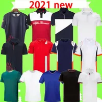 S-5XL F1 Formula One Racing Suit Giyim Kısa kollu T-Shirts Takım Takım 2021 F1 Gömlek Spor Boş Zaman Yuvarlak Boyun Hızlı kurutma T-Shir235s