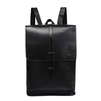 Sırt çantası sıcak vintage dizüstü bilgisayar sırt çantası erkek iş çantası paketi moda erkek deri sırt çantaları, üniversite için yüksek kaliteli insan okul çantaları seyahat