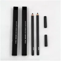 Eyeliner Eye Kohl Pencil Smolder Black Color Fácil de usar Longlasting Natural Luxury Makeup Eyes Liner de lápiz Drop entrega salud belleza Dht0g