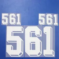 3D voetbal basketbalnummer lettertype namenset Naam A-Z Nummer 0-9 Print Player Nameset178B