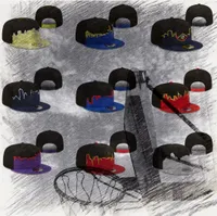 Новая модная баскетбольная шапка Snapback Hats Teams Football Baseball Ball Caps для Menwomen Sports Hip Hop Flat Hat Summer Top Caps 2024