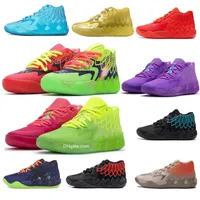 2023 Lamelo Ball MB 01 농구화 Rick Red Green and Morty Galaxy Purple Blue Black Queen Buzz City Melo Sports Sneakers