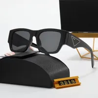Klassiska designer solglasögon för män kvinnor fyrkantiga ram lyxdesigners solglasögon unisex uv400 skydd guldpläterade glasögon ramar glasögon månetter med låda