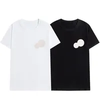 2020 Новый люкс-вышивка футболка для моды персонализированные мужчины и женщины дизайн футболки Женщины-футболки высококачественные черно-белые100261b