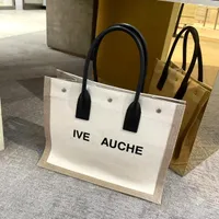 مصمم Luxurys حقائب أمتعة للتسوق الكبيرة حقائب اليد Rive Gauche Womens Top Handle Pochete