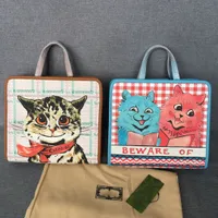 GGG Luxury Kids Designer Purses Cats Girls Handbags High Quality Children Classic Bags Kid Mini Princess Coin Purse Christm