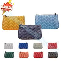 Senats Mini Wallet Pochette small wallets Gy key pouch wristlets coin purses bag cards holder Womens mans Designer with box fashion cardholder zipper gy wallet