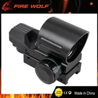 Fire Wolf Red Green Dot Swains Scopes 20mm Mount Rail Hunting Airsoft Air Guns Scope Tactical Pantical Riflescope272g