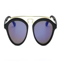 Lunettes de soleil de créateurs de marque entiers hommes femmes gatsby lunettes de lunettes rondes framen de2826