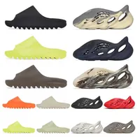 Slide schiuma runner designer pantofole uomini donne sandali triplo modello di resina bianca scintille maschili cursore cursore cursore cursori di qualità mx carbon 36-48