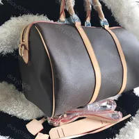 Designer Boston Bags sac à bandoulière de luxe en cuir d'oxydation mode duffle pour les femmes sac de voyage sacs à main presbytes boston sac de messager bagages en gros