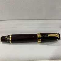 Classic Luxury Pen Bohemian Series Wine Red Mini Supplementary Ink Bag Roller Ball-Pens Gold And Silver Clip Drill color random257p