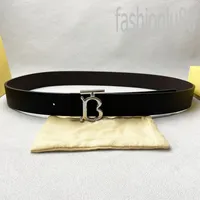 Fashion Women Belt Luxury Mens Designer Belts Letter Metal Buckle Deux côtés Disponible Taist Ceinture Unisexe Beltures de cuir décontractées à la mode YD011 B23