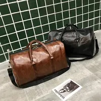 Men Duffel Bags Fashion Designer style Women travel bag brown flower luggage handbags large capacity sport outdoor tote SIZE 45CM 216e
